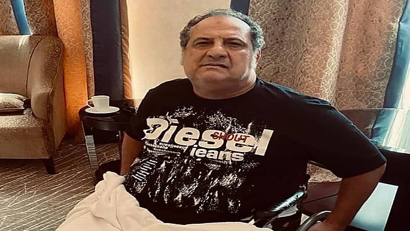 تفاصيل الحالة الصحية لخالد الصاوي بعد ظهوره على كرسي متحرك