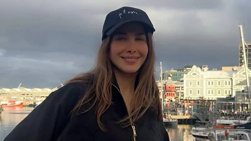 نانسي عجرم تستمتع بعطلتها في جنوب إفريقيا