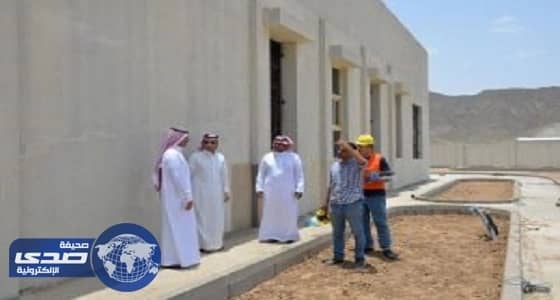 أمين نجران يتفقد مشروع مبنى حفظ الوثائق بحي الفهد الشمالي