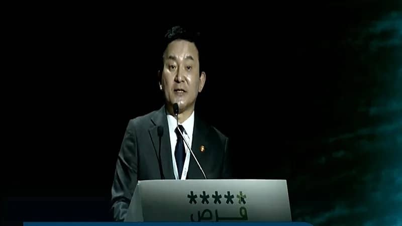 بالفيديو.. وزير الأراضي الكوري الجنوبي: مشروع مدينة "نيوم" نموذج للمدن الذكية