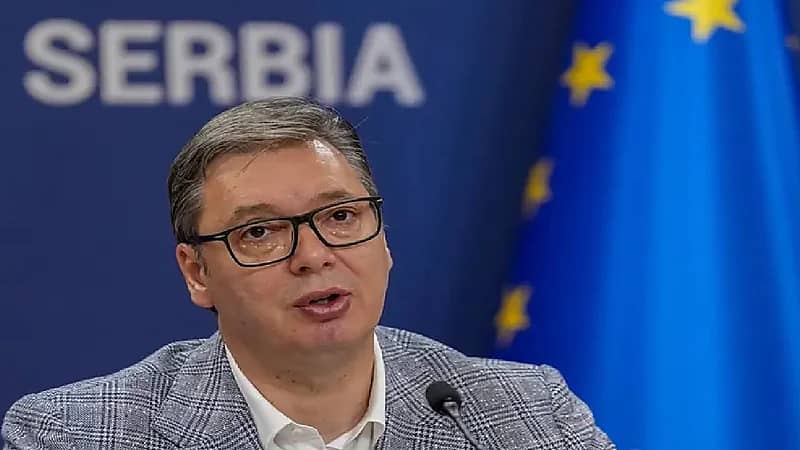 نقل الرئيس الصربي إلى المستشفى