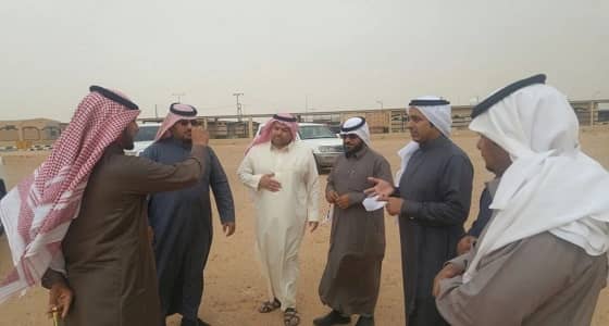 بالصور.. " بلدي شري " يقف على الأرض المقترحة لتوسعة سوق الماشية بالبلدية