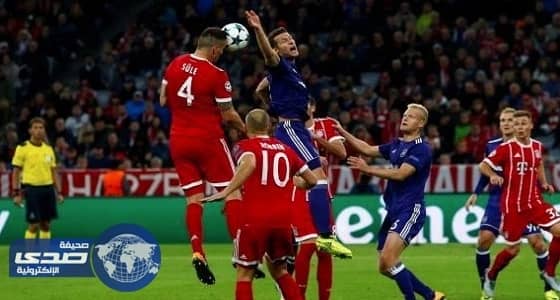 ⁠⁠⁠⁠⁠بايرن ميونخ يسحق أندرلخت بثلاثية نظيفة في دوري الأبطال