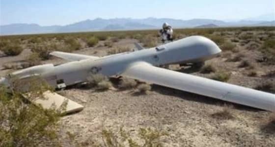 قوات الشرعية اليمنية تسقط طائرة بدون طيار تابعة لميليشيات الحوثي بالجوف