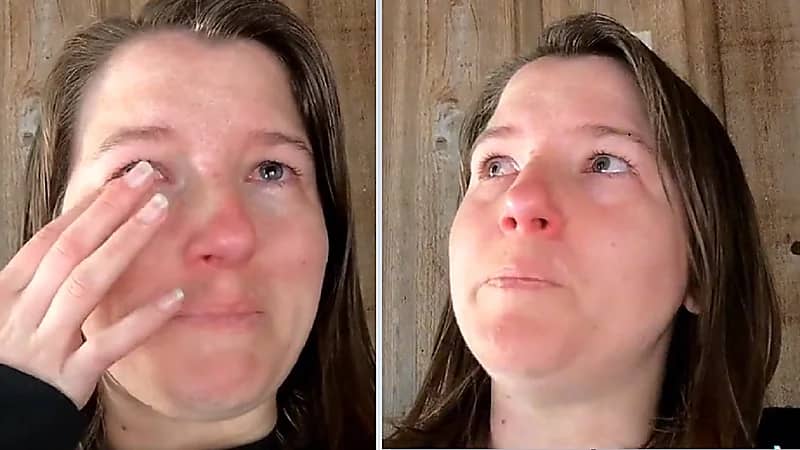 فتاة كندية تبكي بحرقة بسبب ارتفاع الأسعار .. فيديو