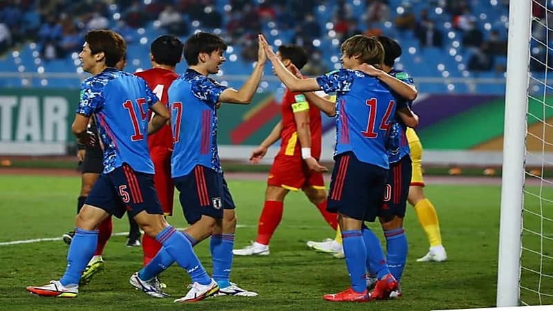 اليابان تهزم فيتنام وتصل للنقطة التاسعة