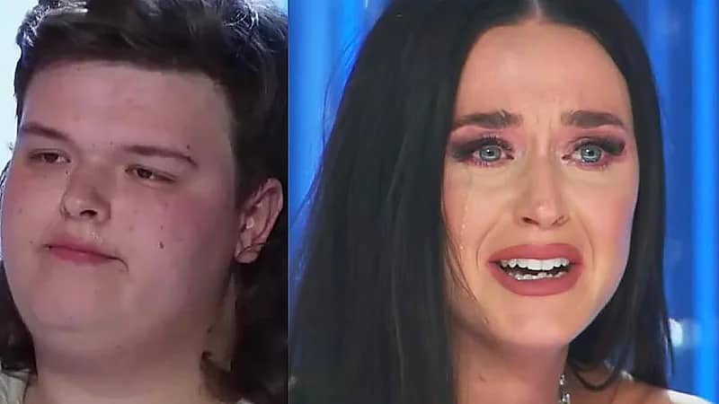 كاتي بيري تنهار على الهواء متأثرة بقصة أحد المتسابقين: "بلادنا خذلتنا” (فيديو)