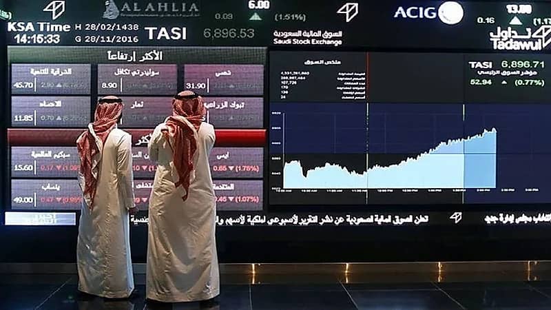 مؤشر سوق الأسهم يغلق على ارتفاع