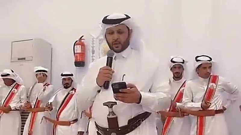 شيخ ووجهاء قبيلة المعالية يدشنون الفرقة الشعبية لقبيلة المعالية