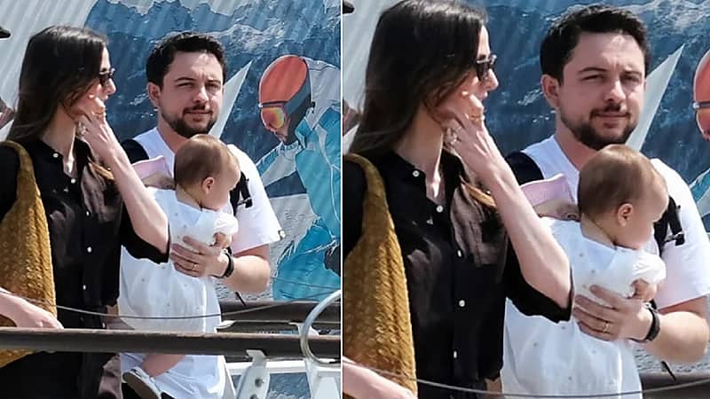 الأمير الحسين والأميرة رجوة يلفتان الأنظار في حفل زفاف جيف بيزوس..فيديو