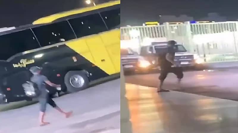 شاهد.. خروج فهد المولد من ملعب المباراة قبل النهاية