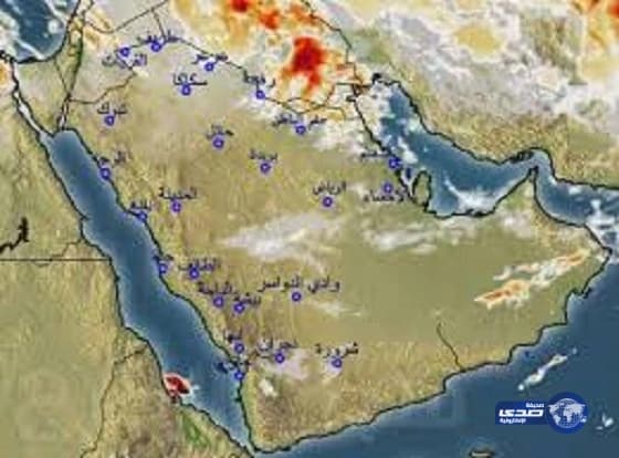 حالة الطقس المتوقعة اليوم الثلاثاء