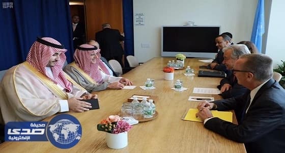 وزير الخارجية يبحث مع الأمين العام للأمم المتحدة الموضوعات الإقليمية والدولية