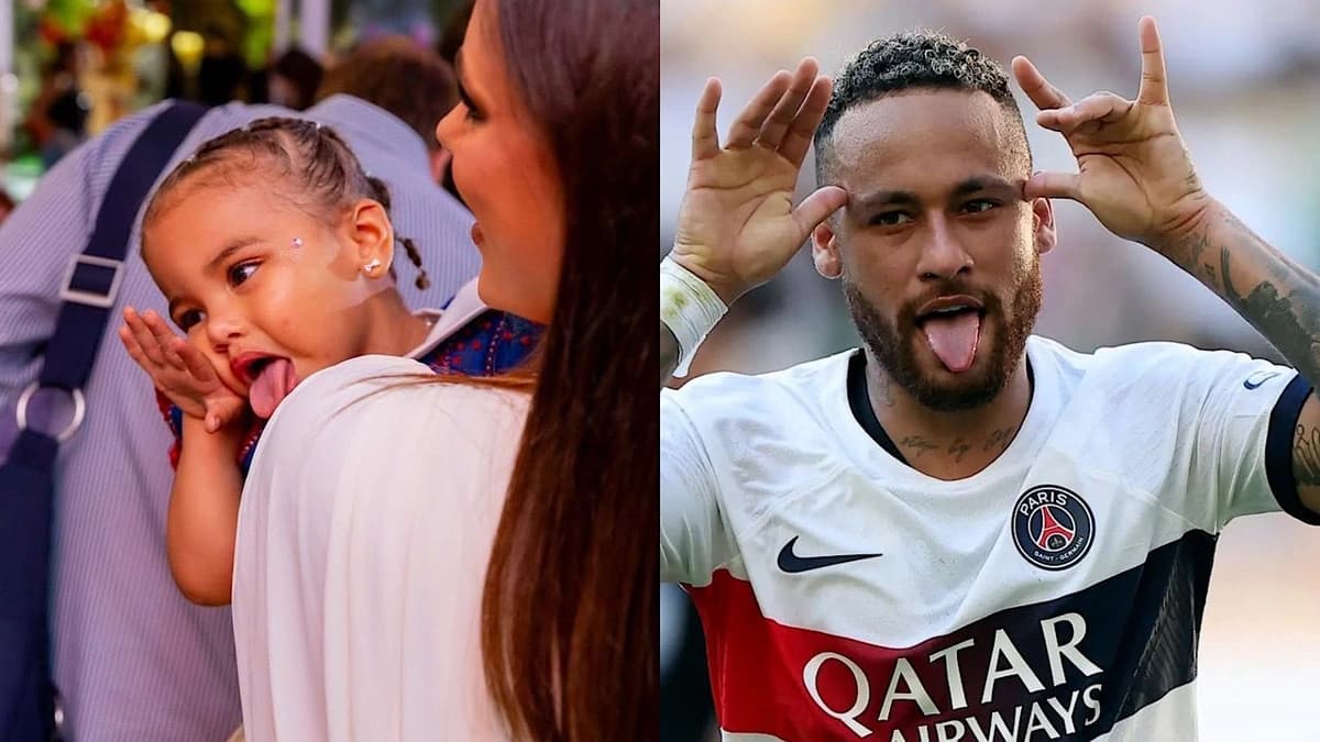 ابنة نيمار تخطف الأنظار بتقليد حركته الشهيرة بعفوية ومرح.. صور