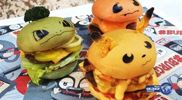 بالصور.."بوكيمون غو" تتحول  الي وجبة بالمطاعم والمخابز