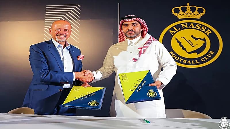 شركة كافد راعيًا بلاتينيا للنصر ..صور