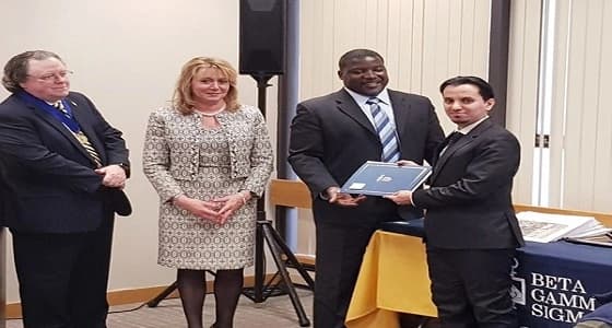 منظمة عالمية تكرم المبتعث " المالكي " على تميزه العلمي