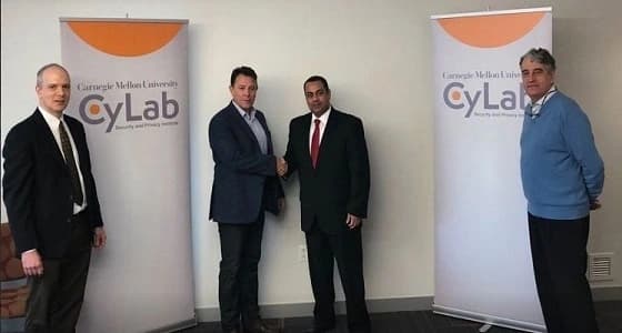 توقيع اتفاقية شراكة بين أكاديمية الأمن السيبراني وجامعة كارنقي ميلون الأمريكية