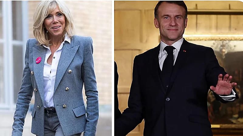 ماكرون: سأدافع عن شرف زوجتي حتى النهاية