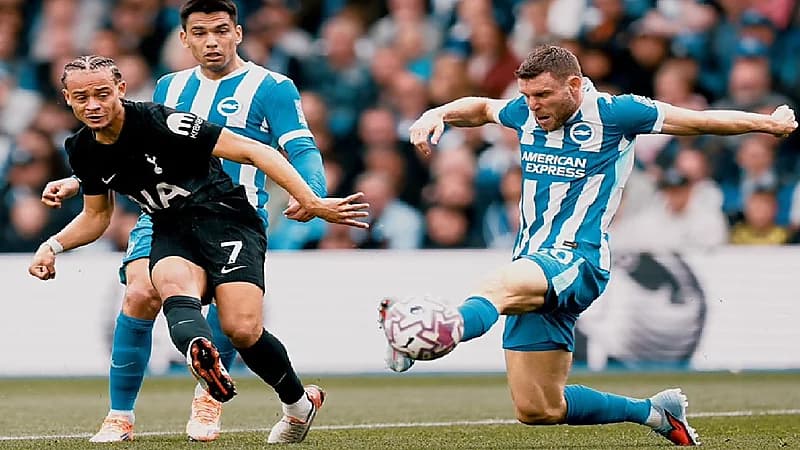 هدف بالخطأ يمنح توتنهام التعادل أمام برايتون