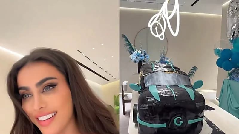 الدكتورة يومي: حبيت أعمل كيكة لزوجي على شكل سيارة بوغاتي بس شوفوا اللي طلع.. فيديو
