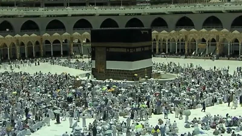 بالفيديو.. تعامد الشمس الثاني والأخير هذا العام على الكعبة المشرفة