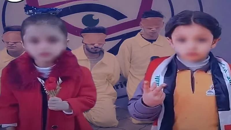 بالفيديو.. لحظة خطف طفلتين قبل قتلهما