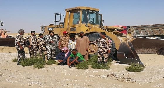 بالصور.. ضبط شياول مخالفة في غرب الدمام