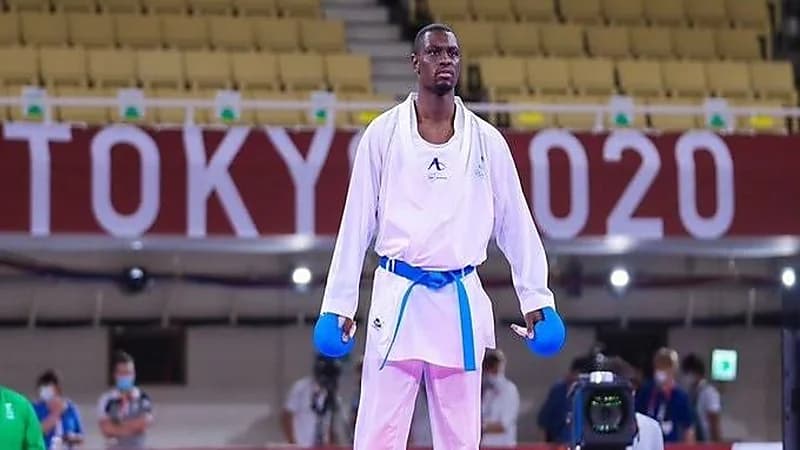 طارق حامدي يغادر بطولة العالم للكاراتيه