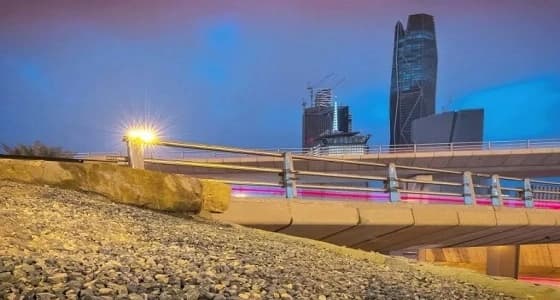 هطول أمطار خفيفة على الرياض