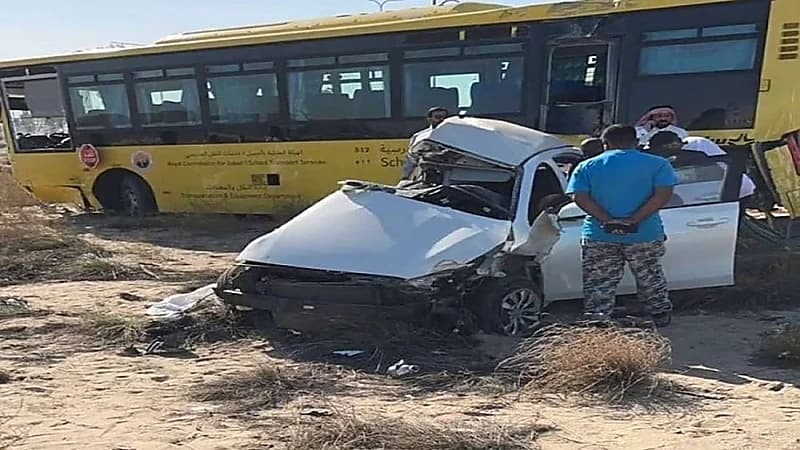 ارتفاع ضحايا حادثة الجبيل إلى 5 وفيات