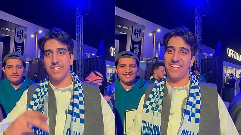 مشجع هلالي : شعور الفوز مع الهلال صار شي معتاد .. فيديو
