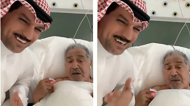 جاسم النبهان يوجه رسالة مؤثرة لجمهوره من داخل المستشفى.. فيديو