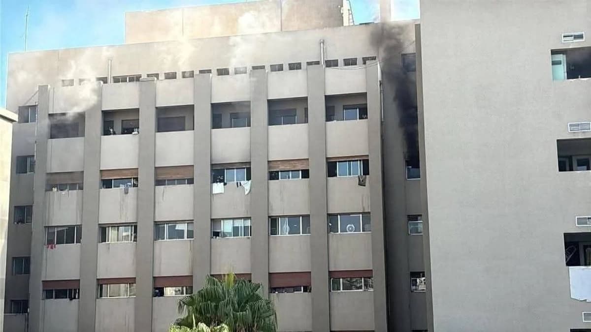 حريق في مستشفى الأطفال بدمشق يثير الهلع وجهود بطولية لإنقاذ المرضى..فيديو وصور