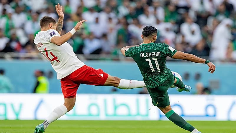 ترتيب مجموعة الأخضر بعد مباراة بولندا