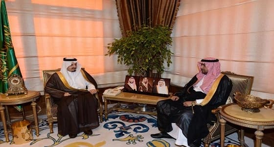 أمير عسير يودع اللواء الغامدي ويستقبل العنزي