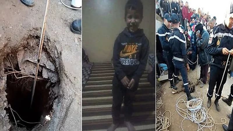 انهيار جزئي للتربة حول البئر العالق به الطفل المغربي "ريان"