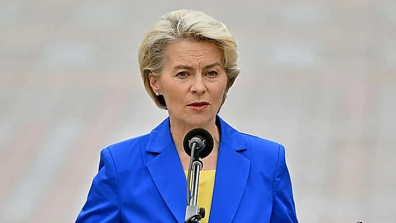 عطل مفاجئ يصيب طائرة رئيسة المفوضية الأوروبية أثناء هبوطها