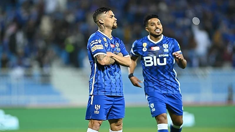 شاهد .. هدف ميشيل الخرافي في مباراة الهلال والاتفاق