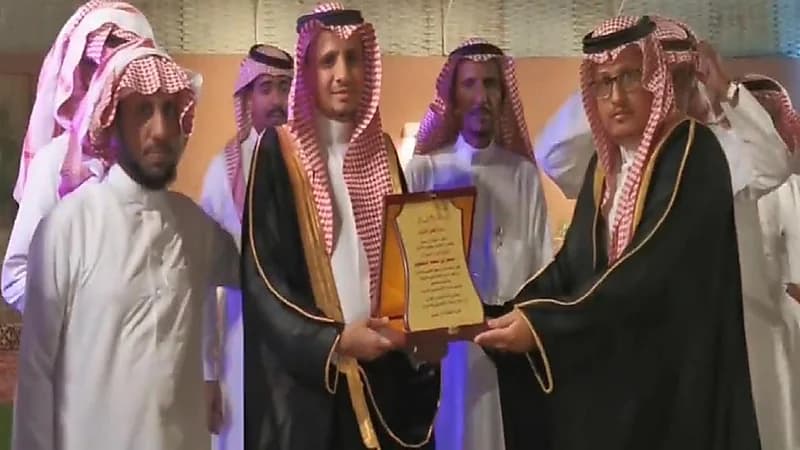 حفل تكريم فخذة آل حميد لشيخ قبيلة المعالية والشيخ صلاح بن عبدالله الفقية