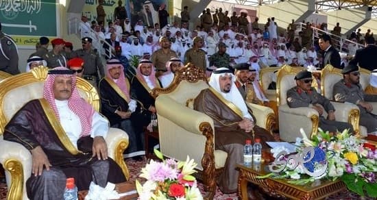 نائب أمير القصيم يرعى حفل تخريج 2053 خريجاً بمدينة تدريب الأمن العام