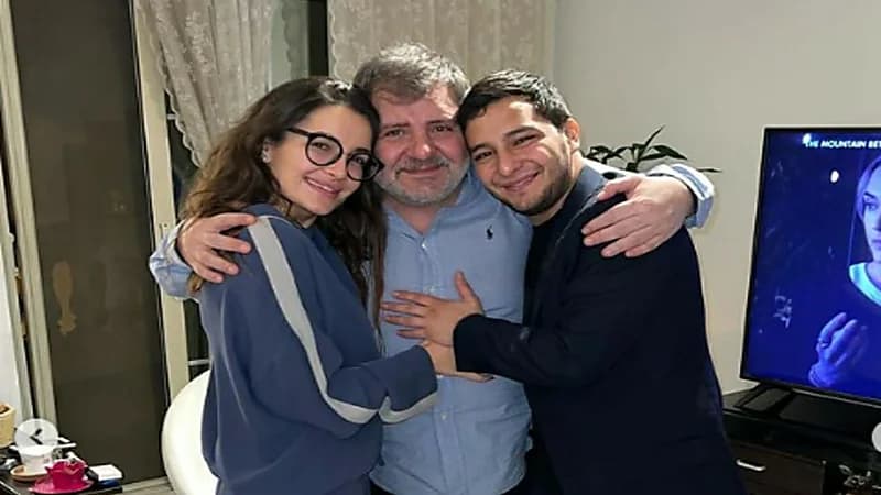 بالصور.. ابنة أصالة تجتمع بوالدها بعد انقطاع