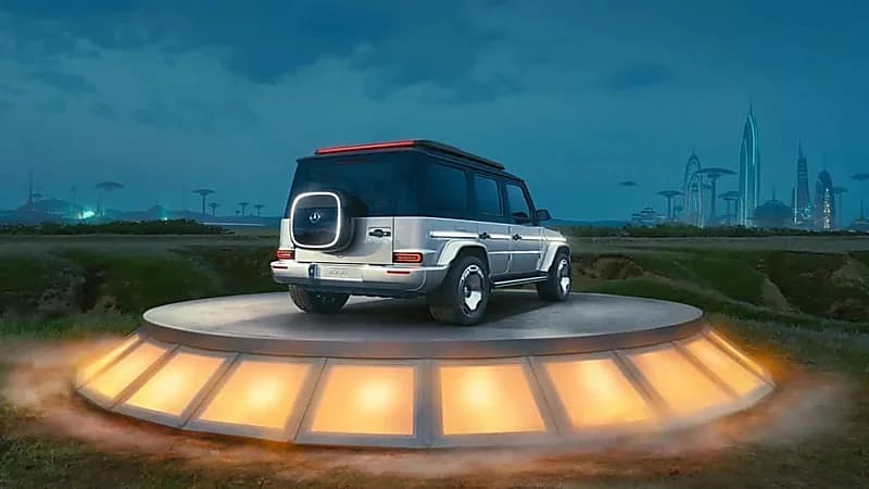 بالصور.. مرسيدس تزيح الستار عن EQG الـSUV