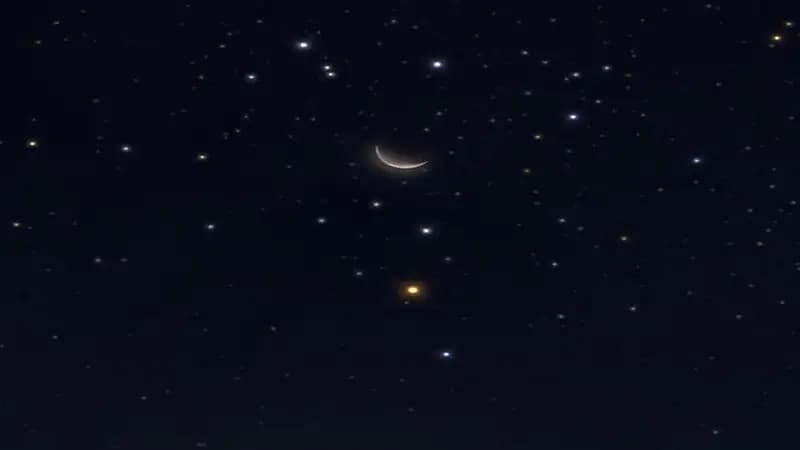 "فلكية جدة": سماء المملكة تشهد اقتران القمر بنجم قلب العقرب