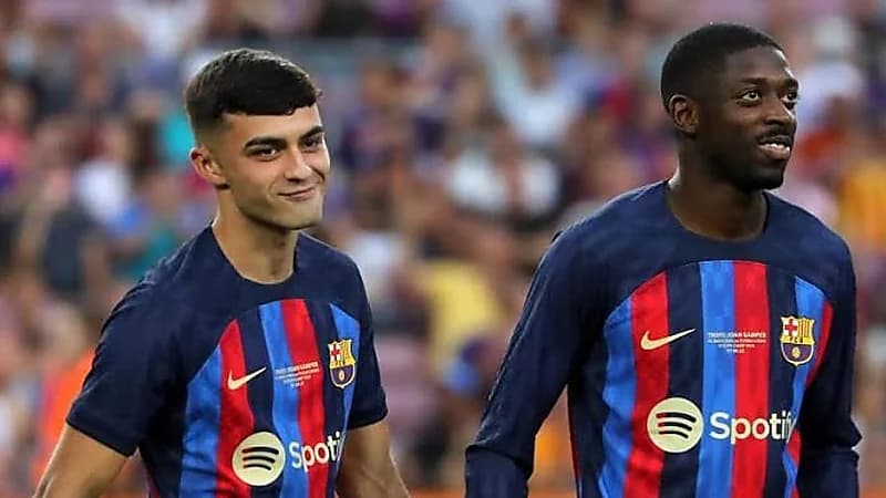 برشلونة يفقد خدمات بيدري وديمبلي في كلاسيكو ريال مدريد