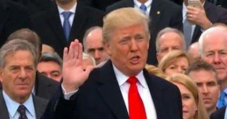 ترامب يهاجم وسائل الإعلام بسبب صور مراسم تنصيبه