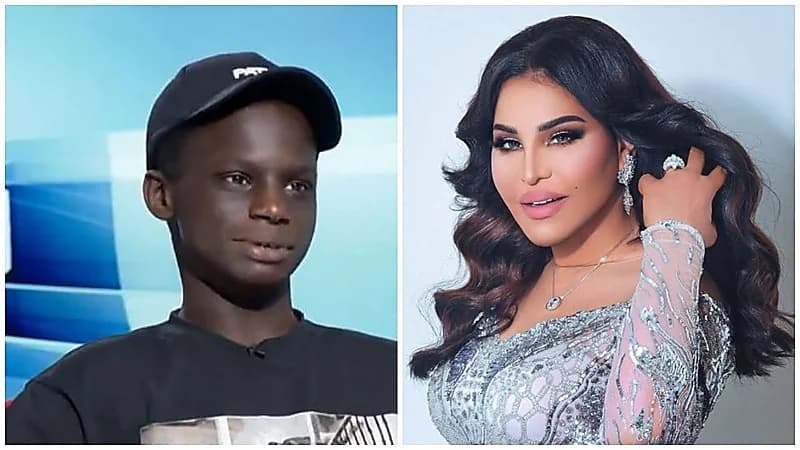 أحلام تستجيب لأمنية الشاب فيصل العتيبي