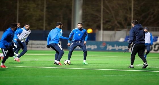 بالصور.. الهلال يستعد بالمران الرئيس للقاء الفتح