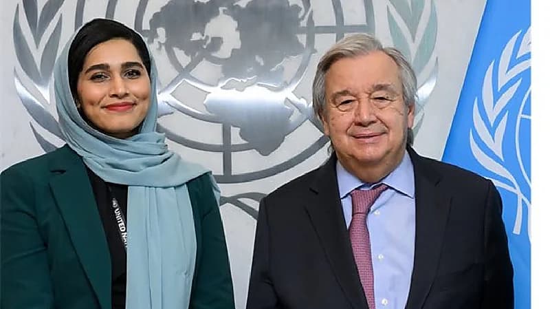 تعيين المحامية "جود الحارثي" مسؤولة في مكتب أمين الأمم المتحدة