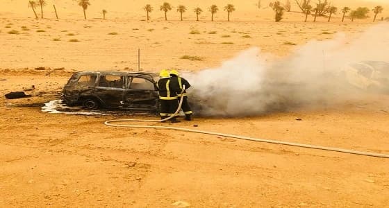 وفاة شابان إثر حادث على طريق " عنيزة -أم سدرة "